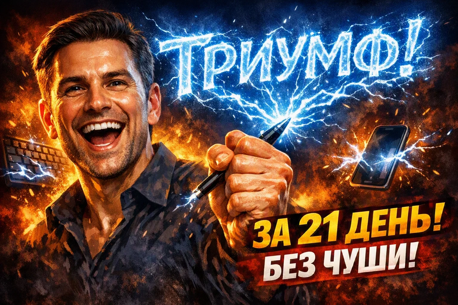 Взрослый человек выполняет последовательные упражнения для восстановления моторики